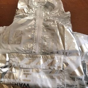 Casual Jacket (Silver/White)